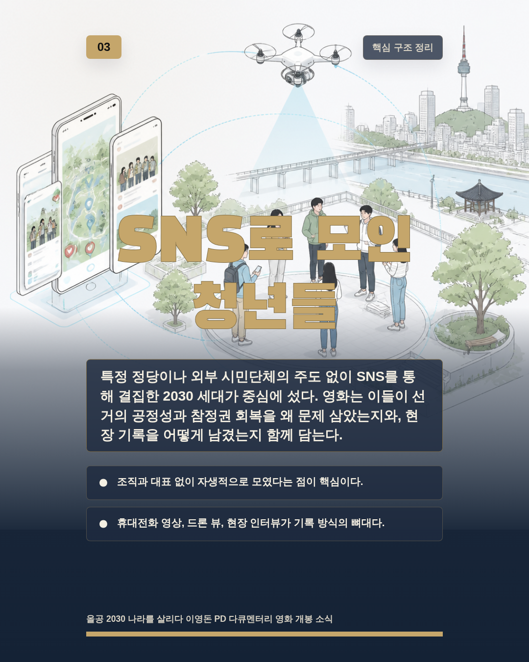 SNS로 모인 청년들
