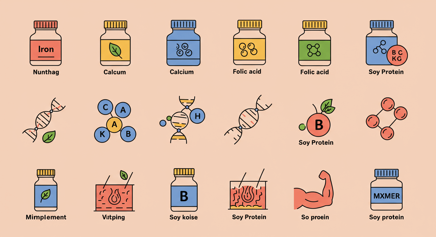 여성에게 필요한 단백질 구성