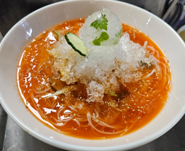 김치 빙수 국수