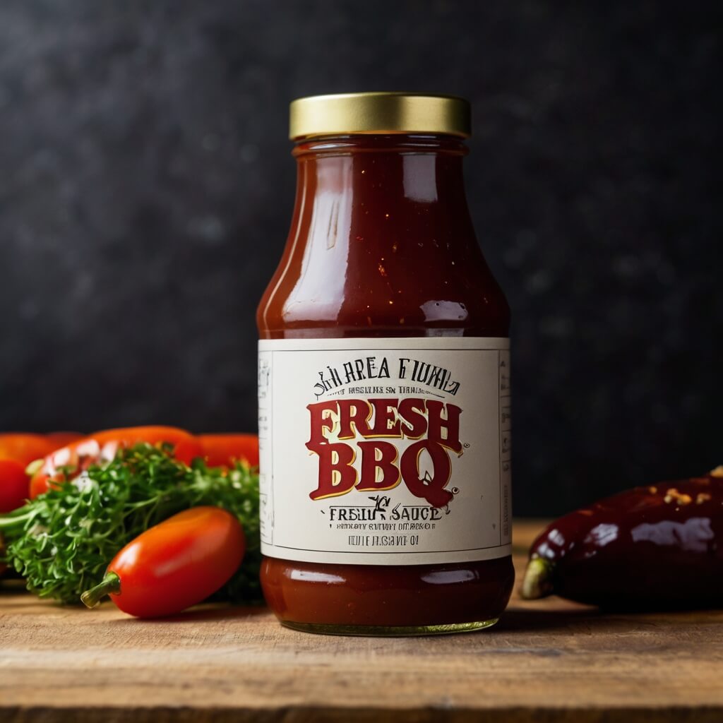 새콤달콤한-바베큐소스