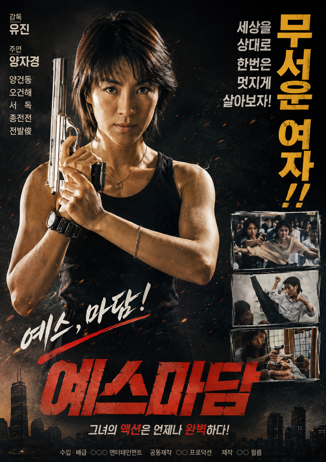 고전 중국 영화 예스마담 양자경