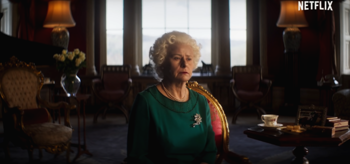 아 물론.. 영국 여왕님도 나오십니다. (영화 '가버려라 2020년')