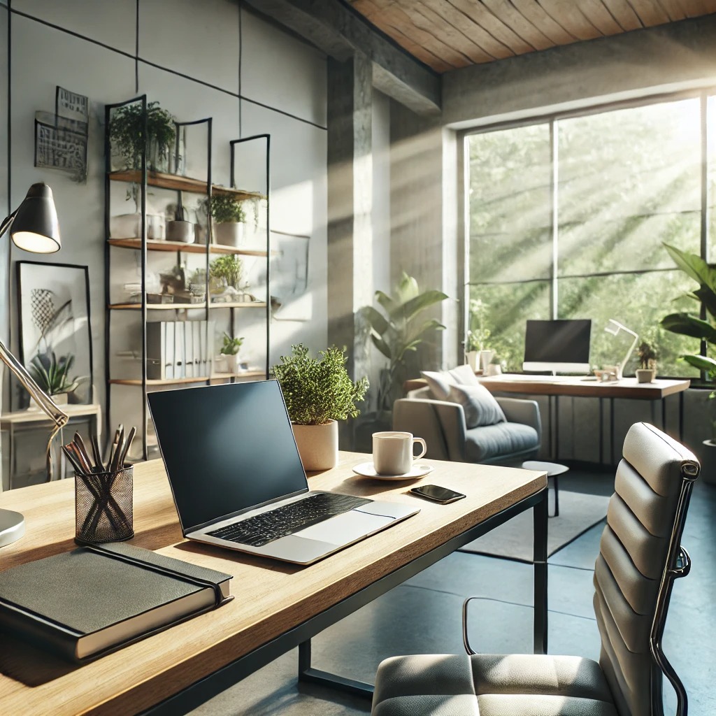 현대적이고 효율적인 재택근무 환경