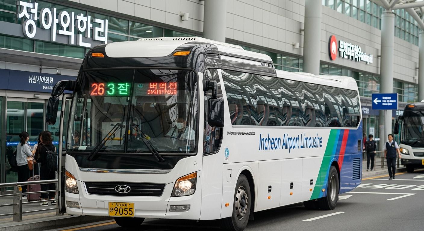 인천공항 리무진버스노선도