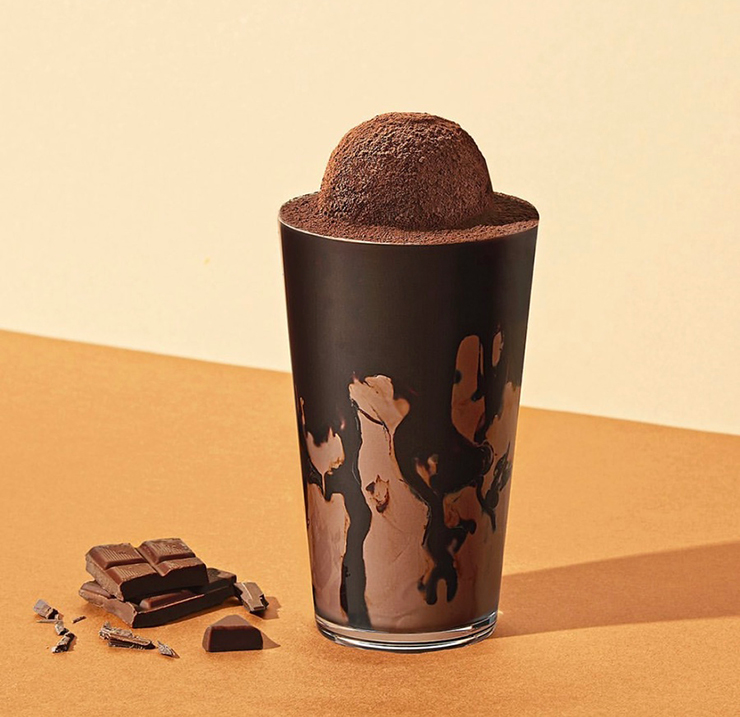 벨지움 생초콜릿 라떼 컴포즈커피 인기 메뉴 음료 추천