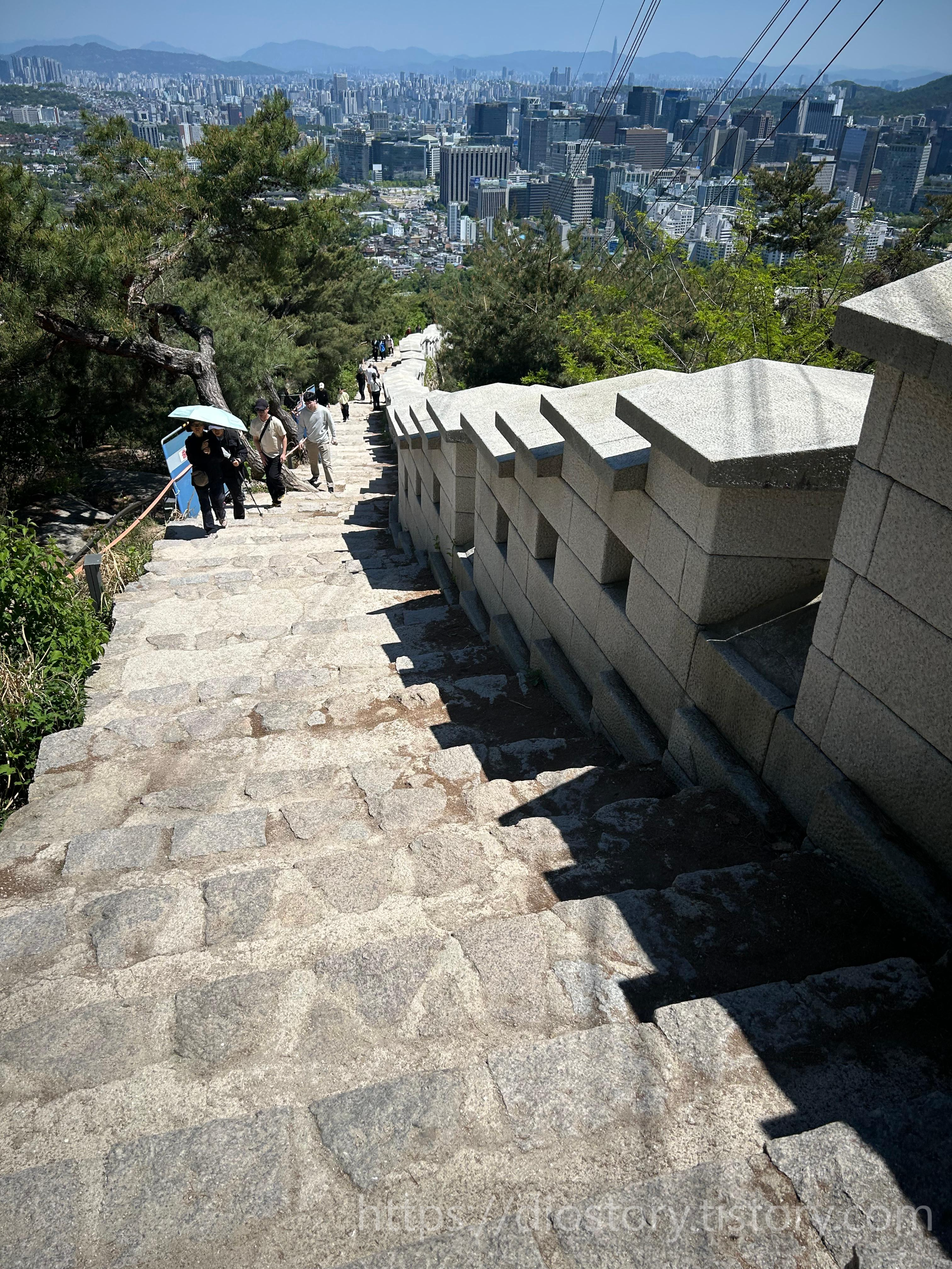 인왕산 하산1