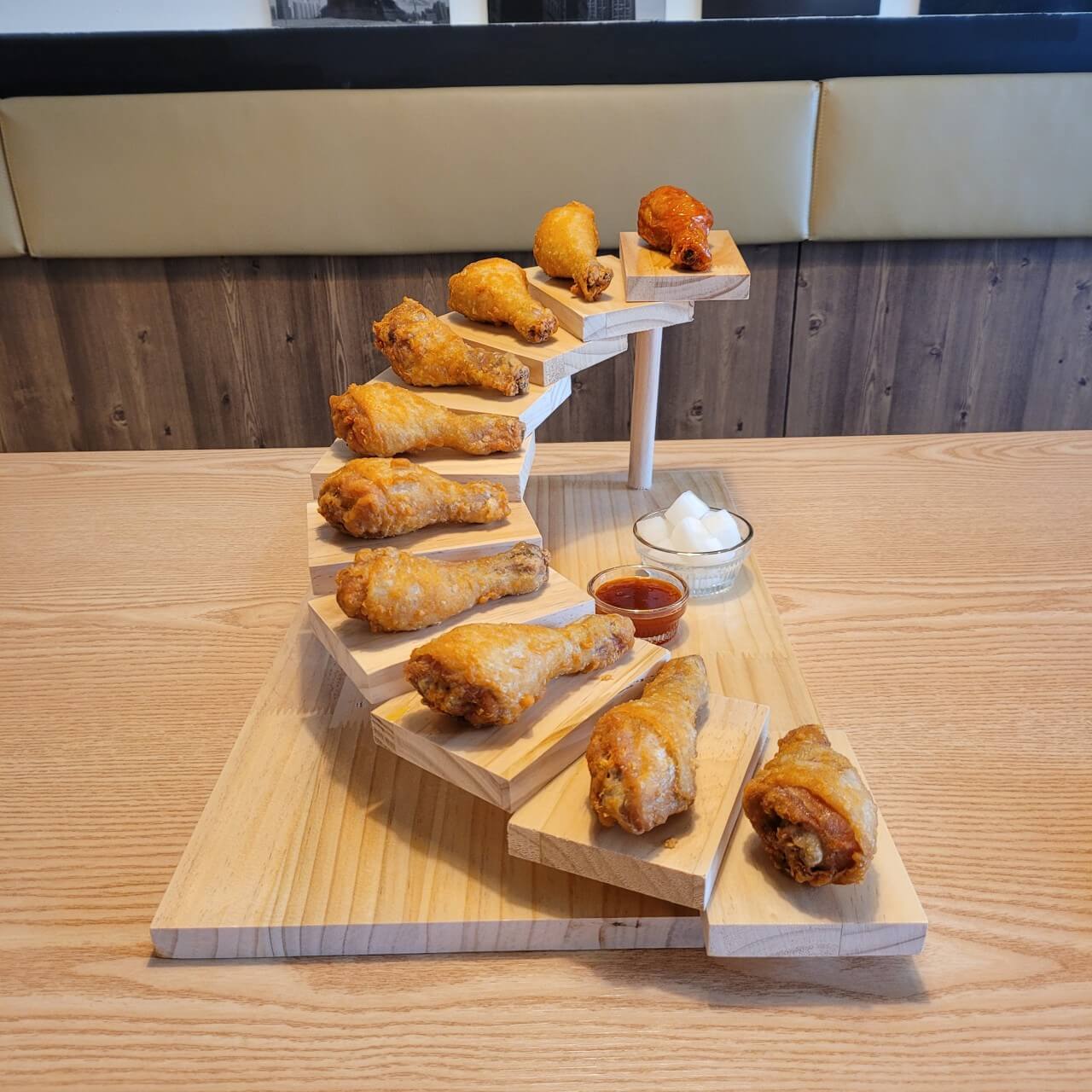 생방송오늘저녁 치킨계단 천국의 계닭 가산디지털단지