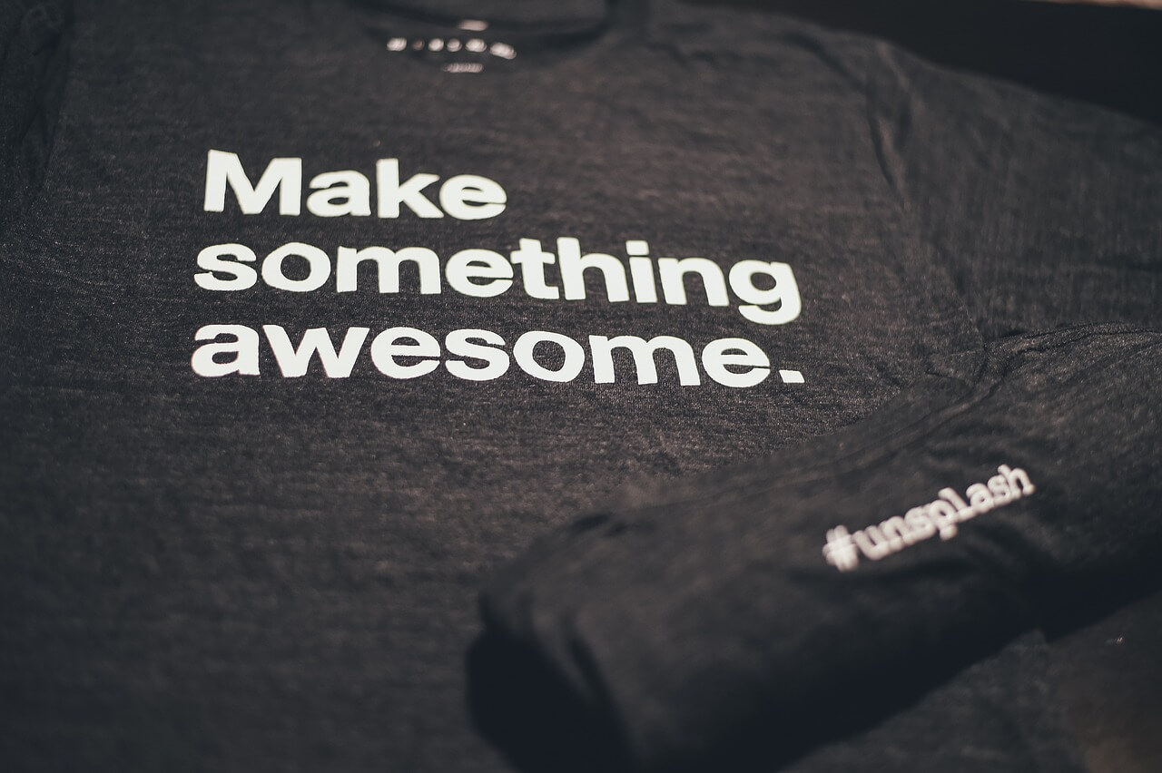 make somethin awesome 문장