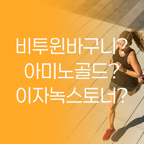 비투윈 바구니와 아미노바이탈 골드 4..