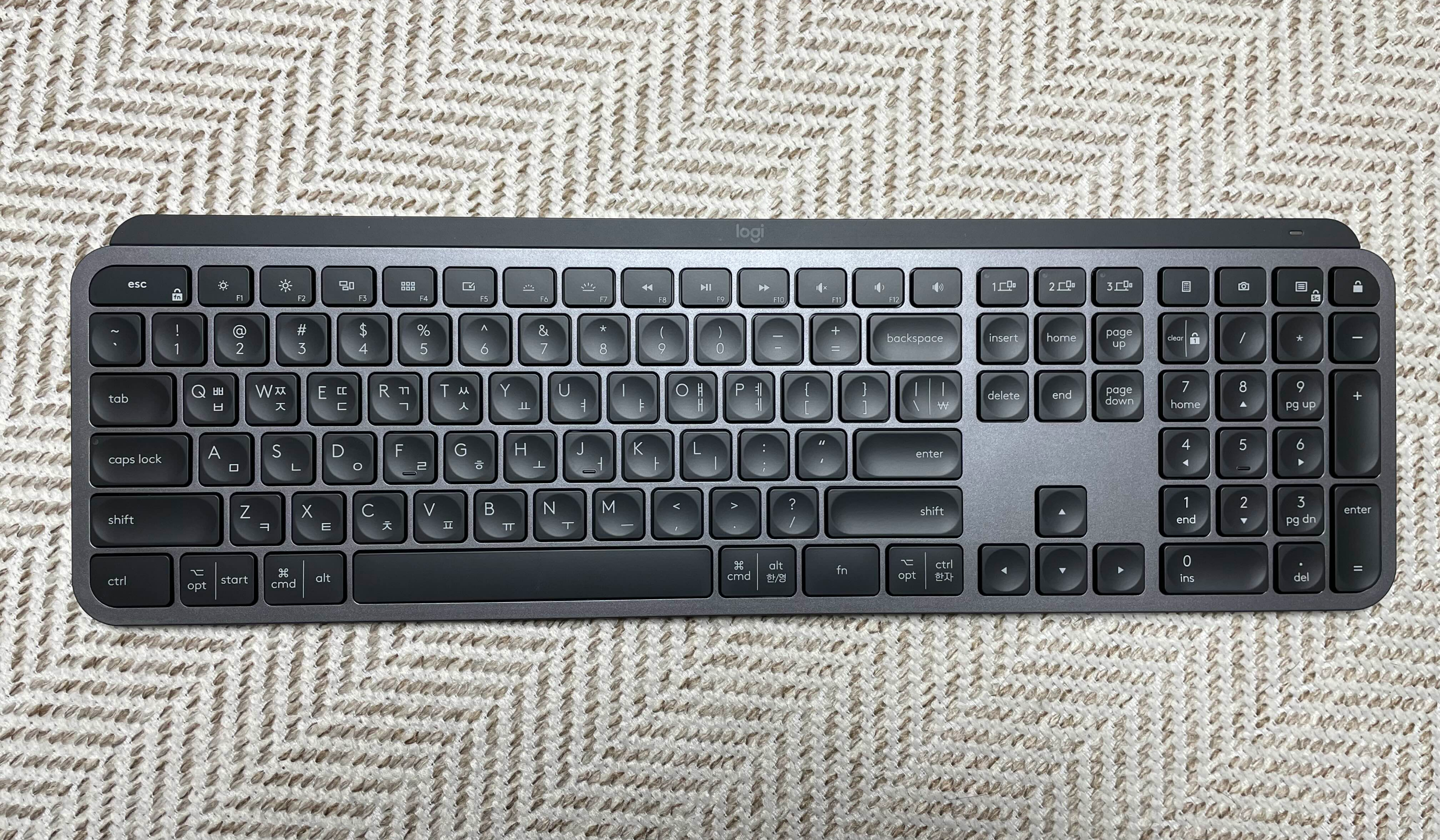 로지텍 MX KEYS 무선 키보드