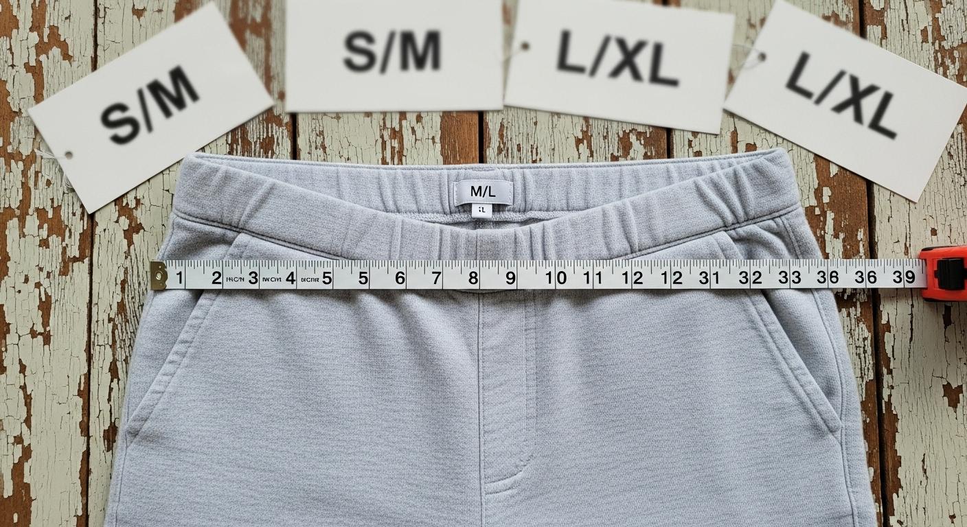 운동복 바지 사이즈