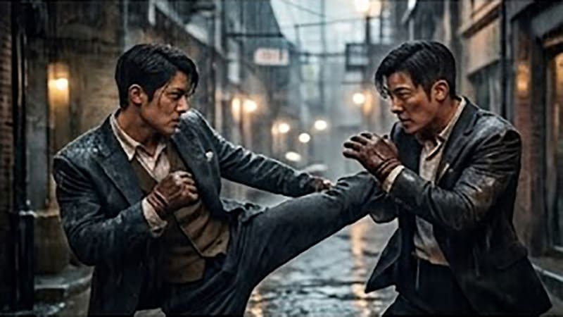 <img src="gamgyeok-action.jpg" alt="드라마 감격시대의 화려한 액션 연출 장면">
