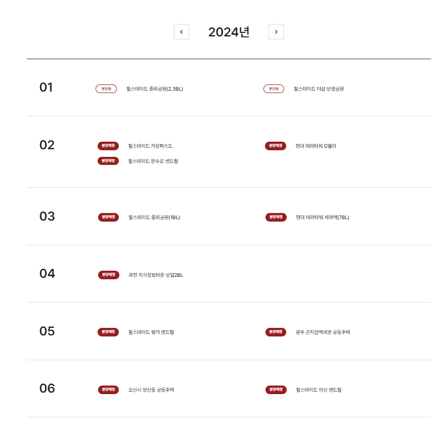 힐스테이트 분양정보
