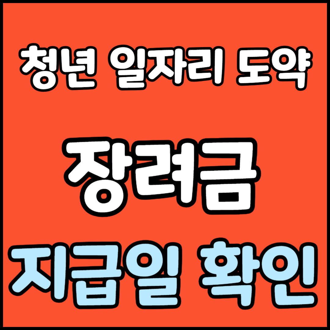 청년일자리 도약 장려금