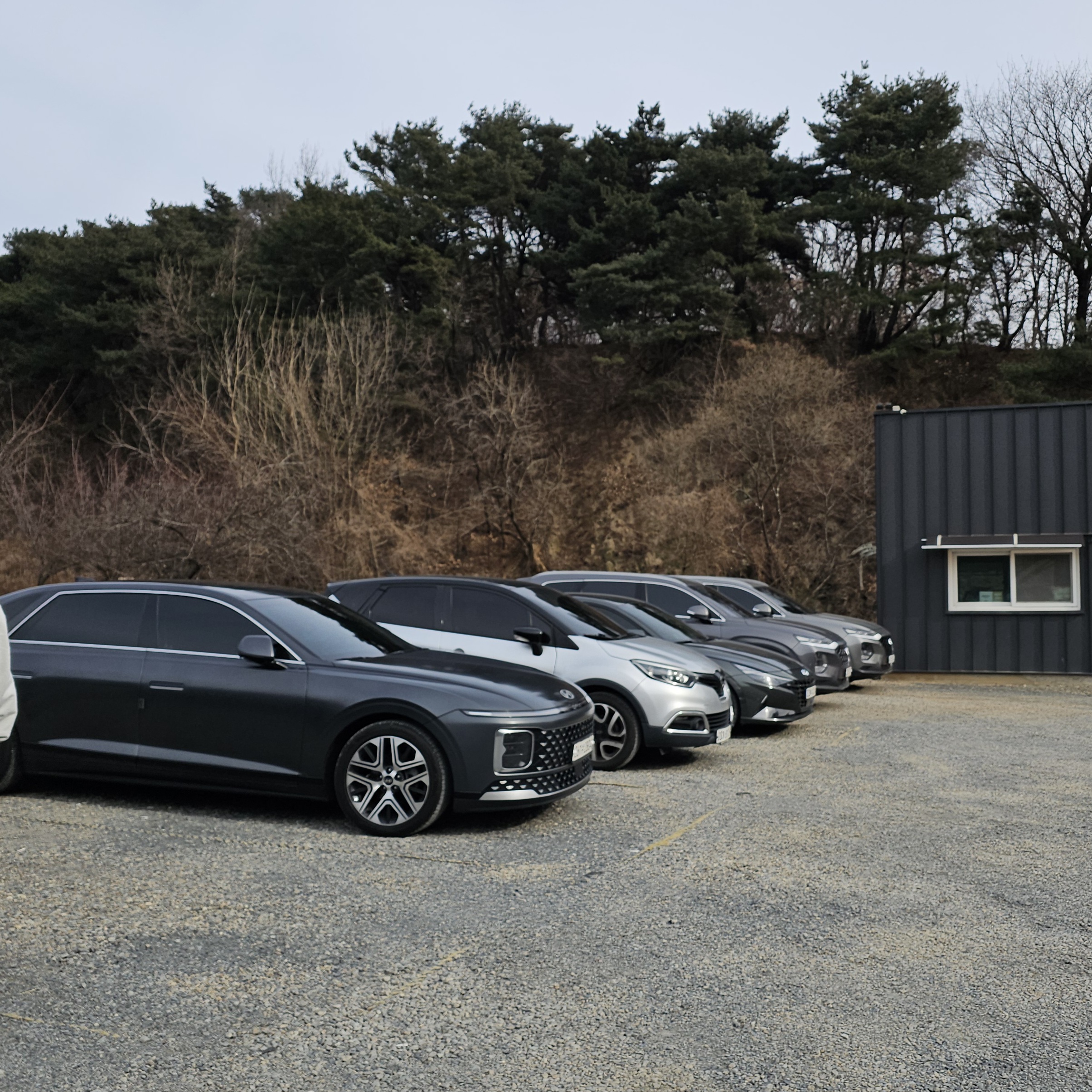 팔공산 갓바위 맛집 팔공노을철판구이 주차장