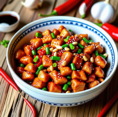 공바오지딩(宫保鸡丁) 레시피와 만드는 법