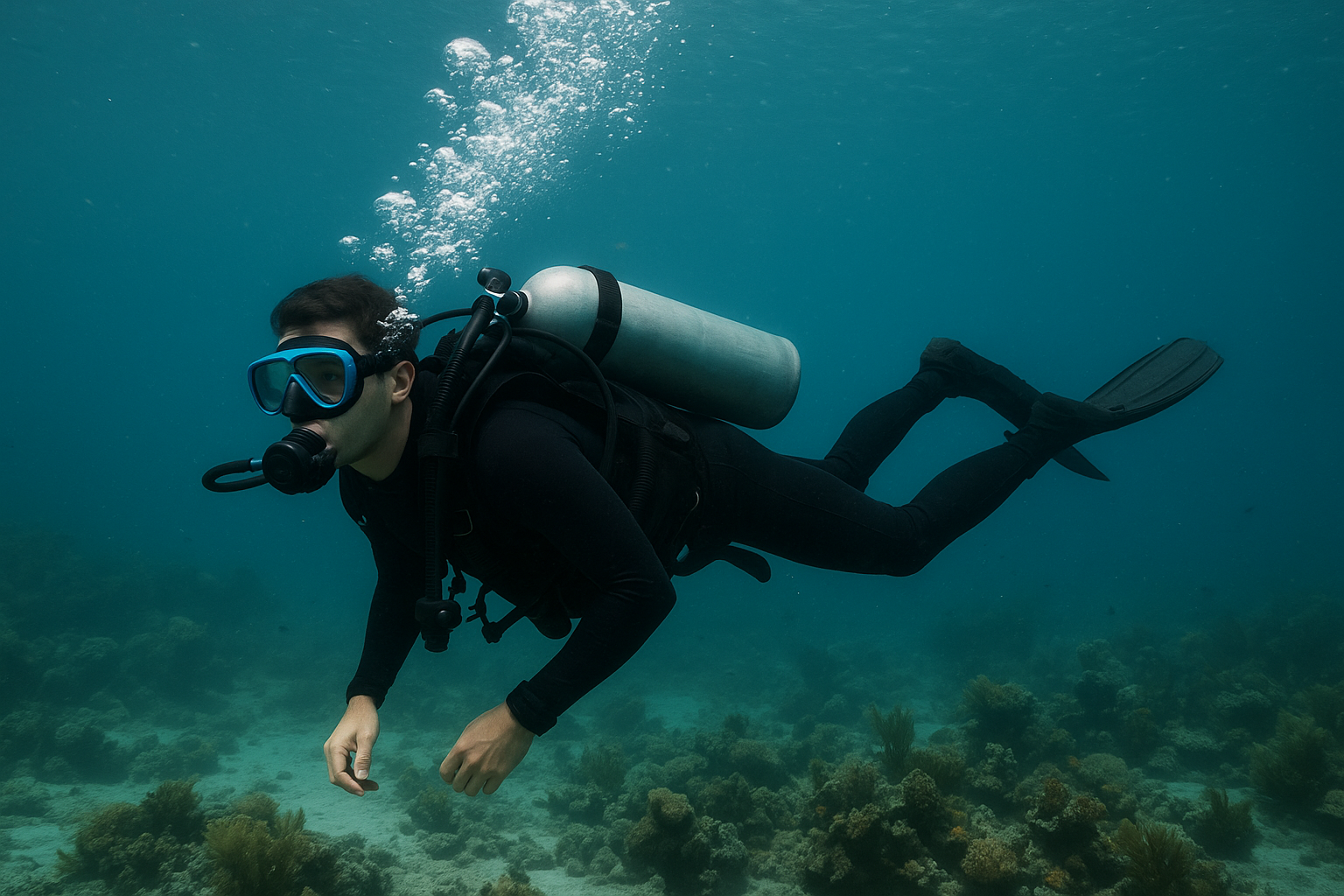 스노클링과 스쿠버다이빙 차이