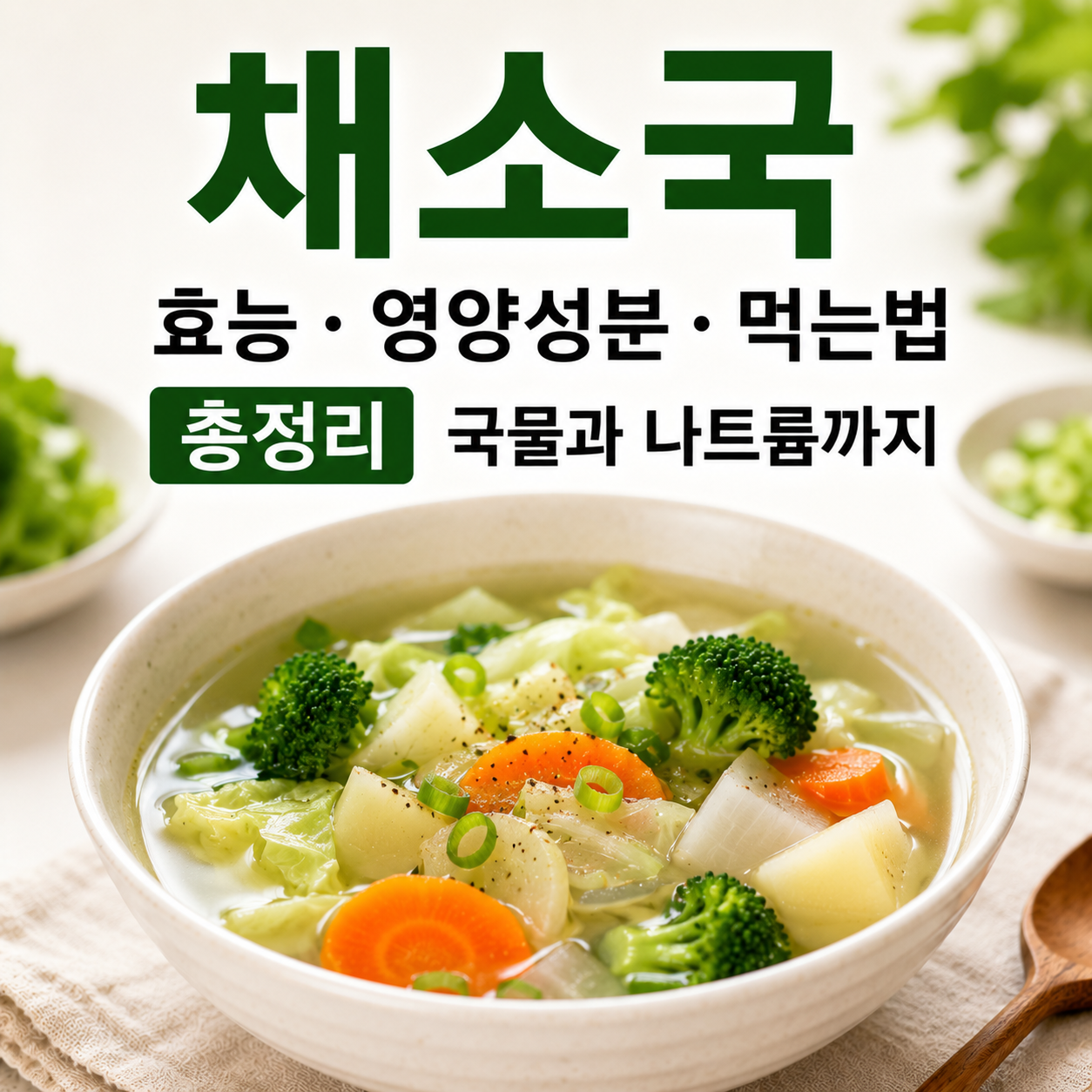 채소국 효능