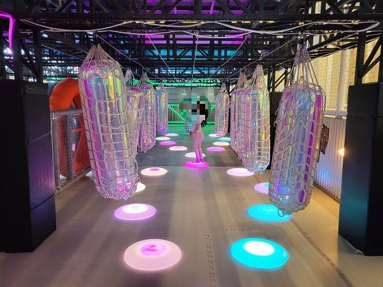 즐거운 놀이시설 모습