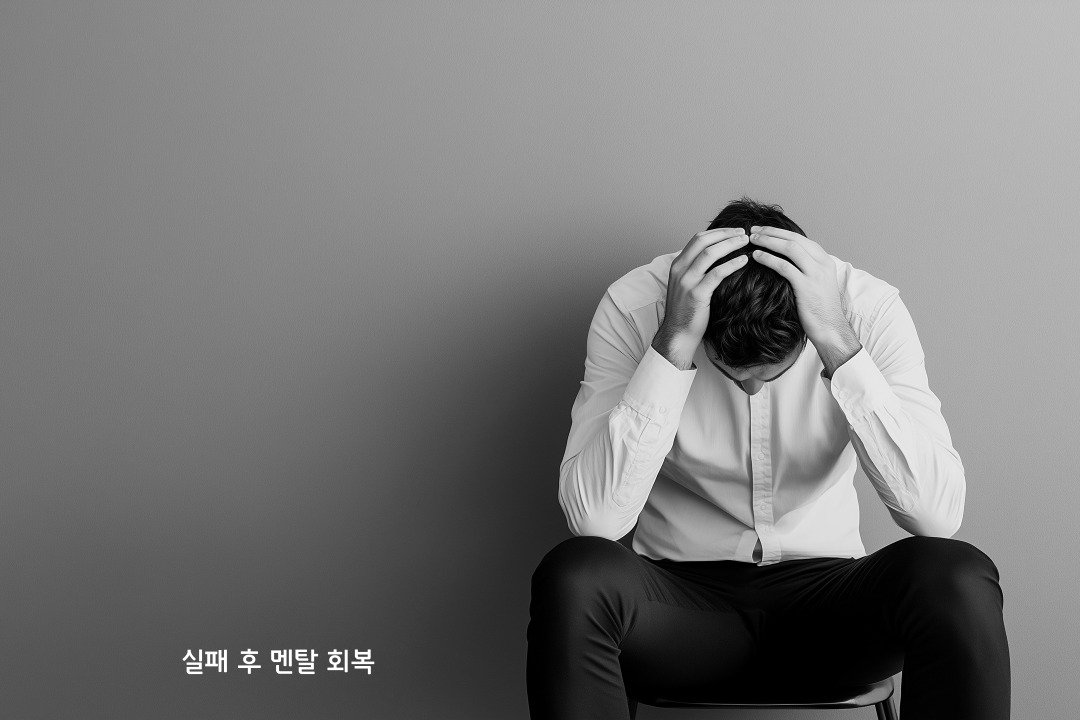 실퍠 후 멘탈 회복 방법