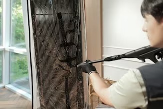 LG 휘센 에어컨 필터 청소법