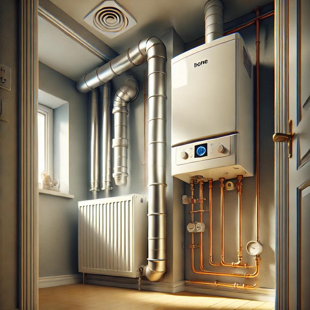 가스보일러 연통설치기준