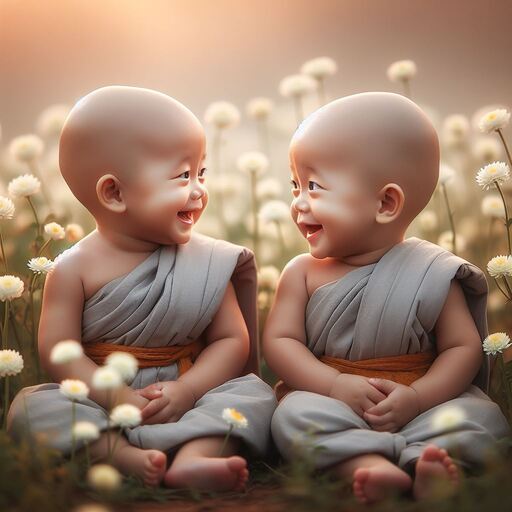 부천님 오신 날 동자승 이미지