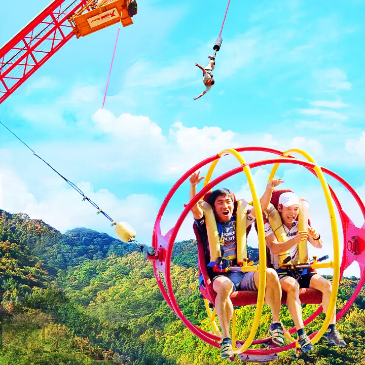 우리 캠핑 왔어요 스카이워크 슬링샷 인제 여행 가볼만한 곳 추천