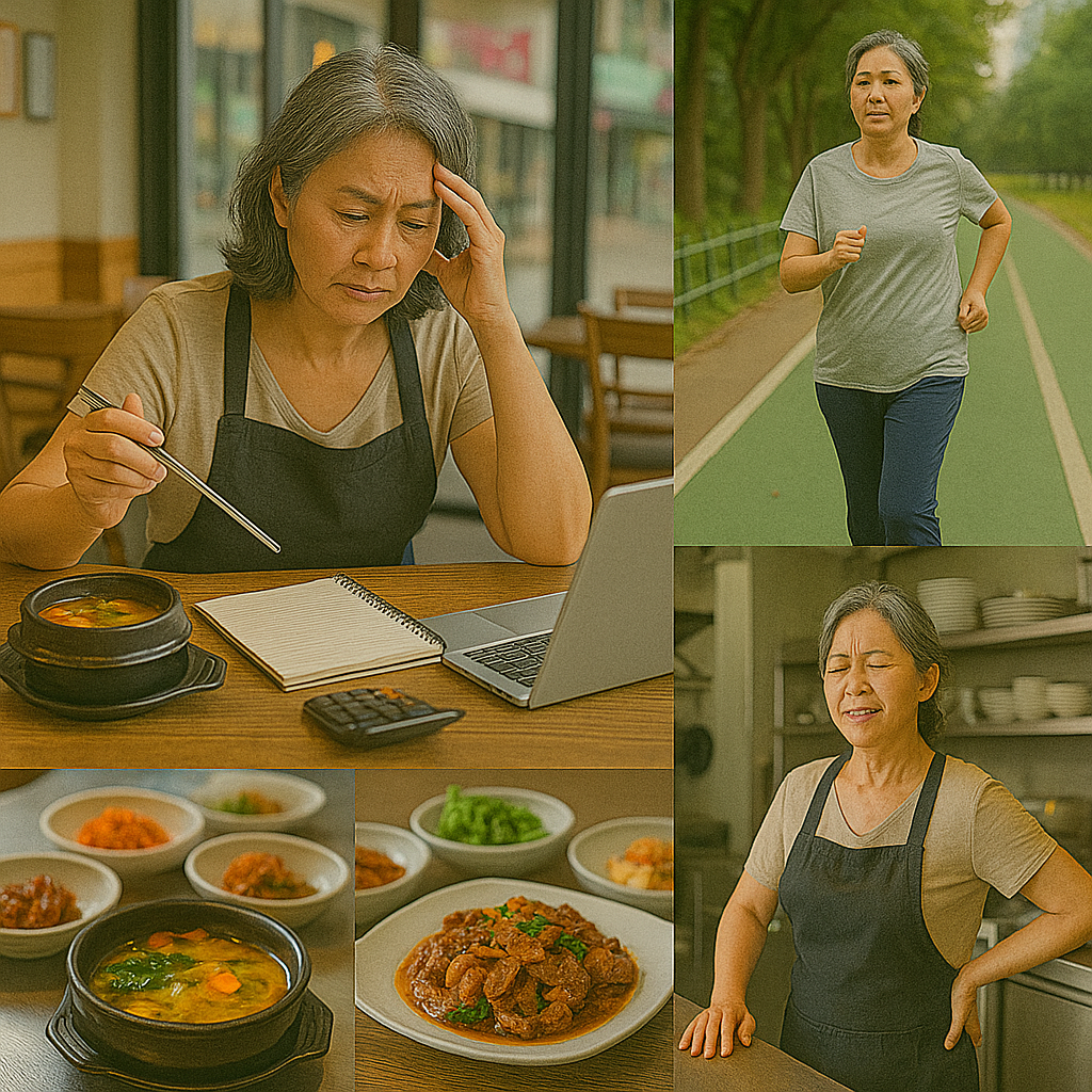 자영업자 건강 챙기기 (스트레스, 체력관리, 식사패턴)