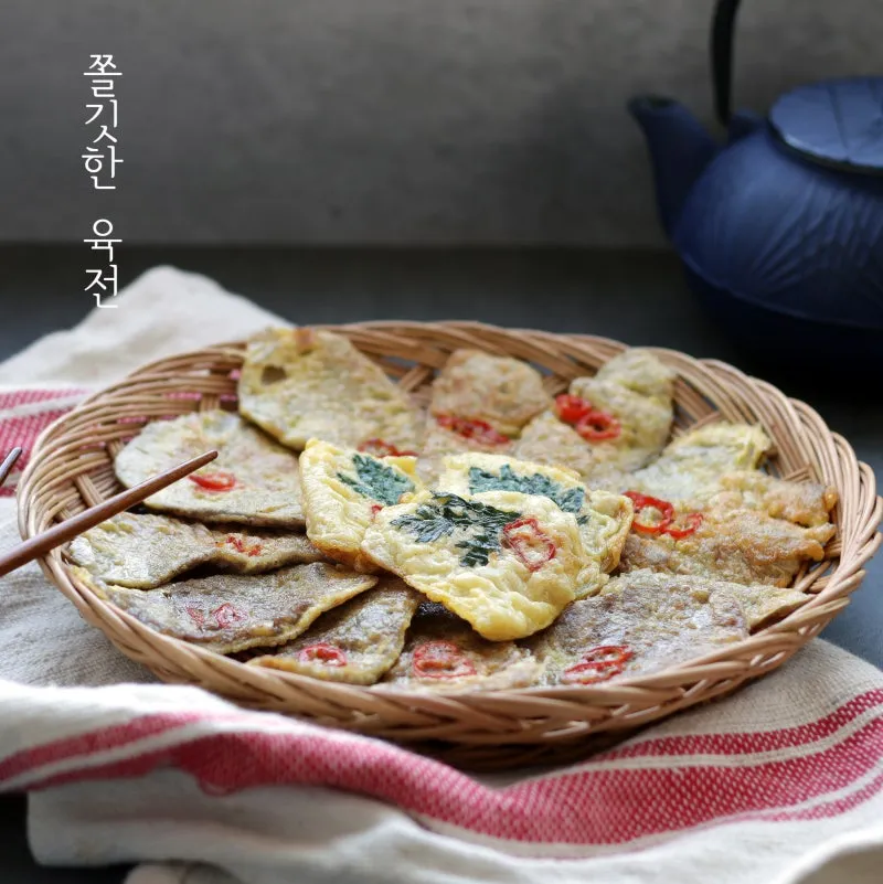 육전 맛있게 만드는법 고기 손질 양념_4