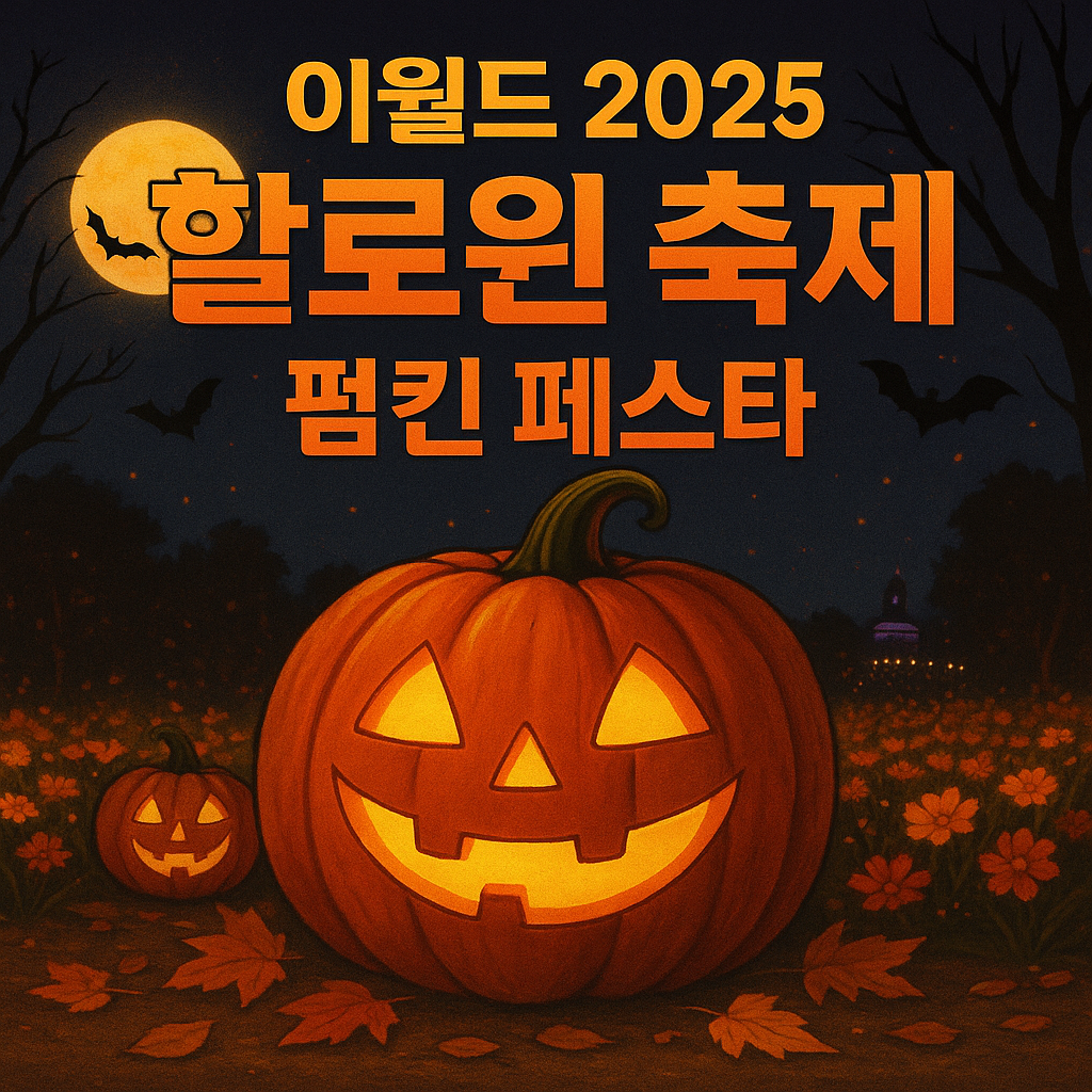 이월드 2025 할로윈 축제 완전정복