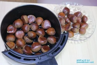 에어프라이어 밤 굽기 꿀팁 레시피_18