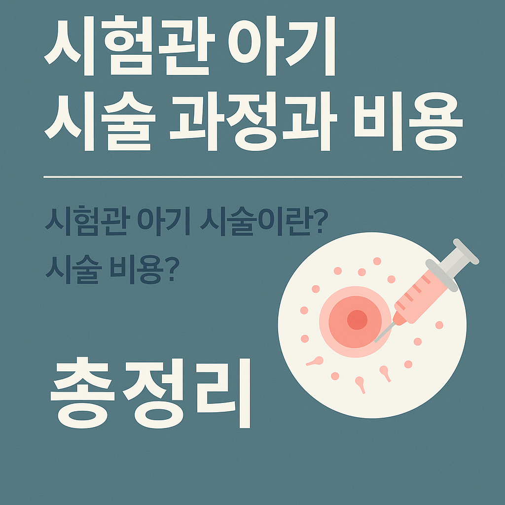 시험관 아기 시술 과정