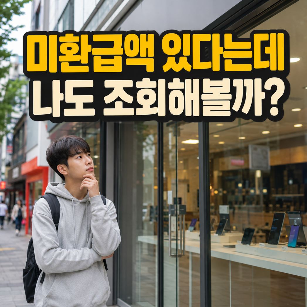 스마트 초이스 미환급액 조회하기 1분이면 OK