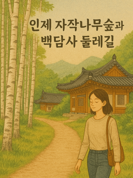 걷고, 쓰고, 쉬는 국내 걷기 여행 시리즈 인제 관련 사진