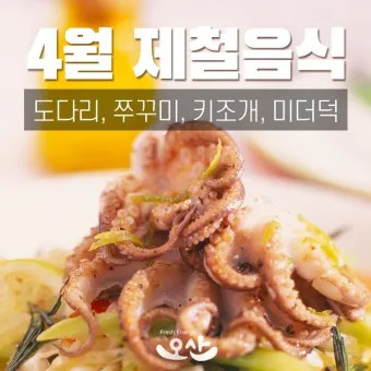 4월 제철음식 제철 생선 과일 채소 모음_3