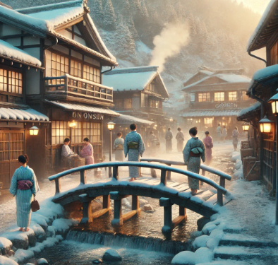 일본 온천여행지