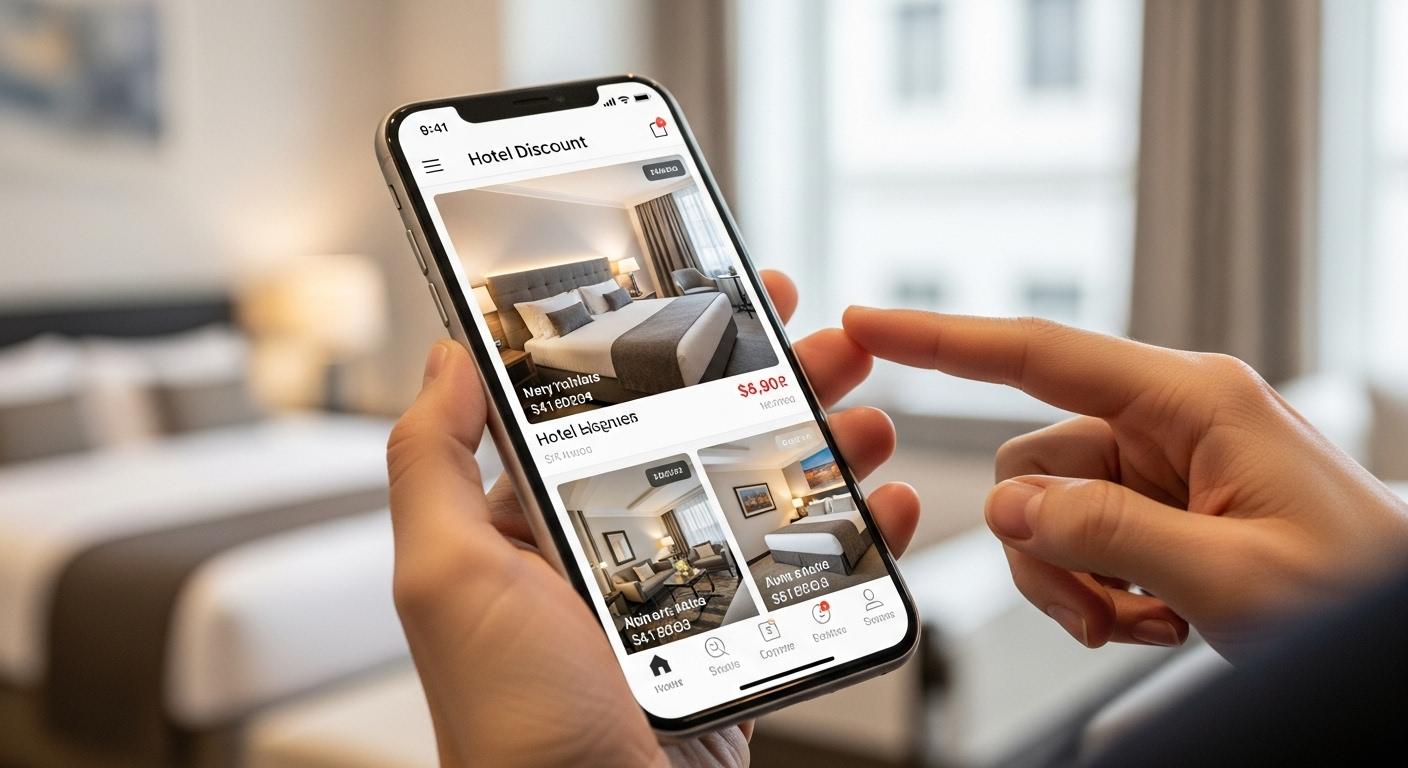 호텔 할인 앱