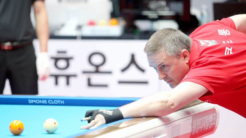 PBA팀리그 웰뱅피닉스의 주장&#44; 쿠드롱 당구선수