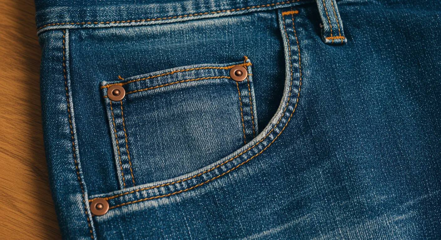 청바지속 작은 주머니