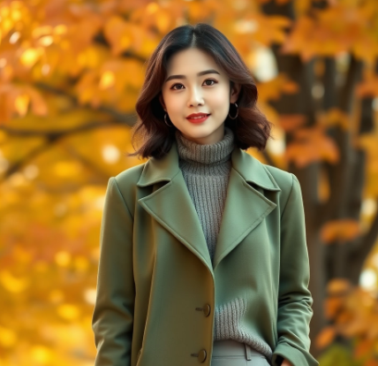 송혜교2025가을 올리브그린그림