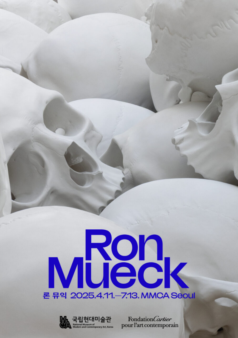 국립현대미술관 론뮤익 전시회 포스터