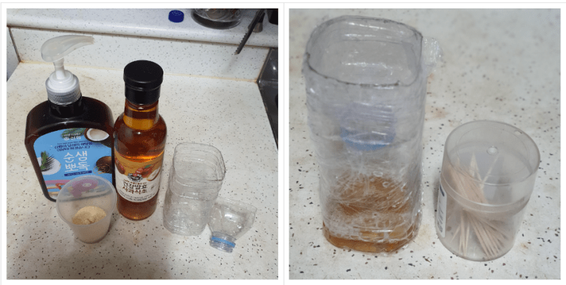 페트병 함정 만들기