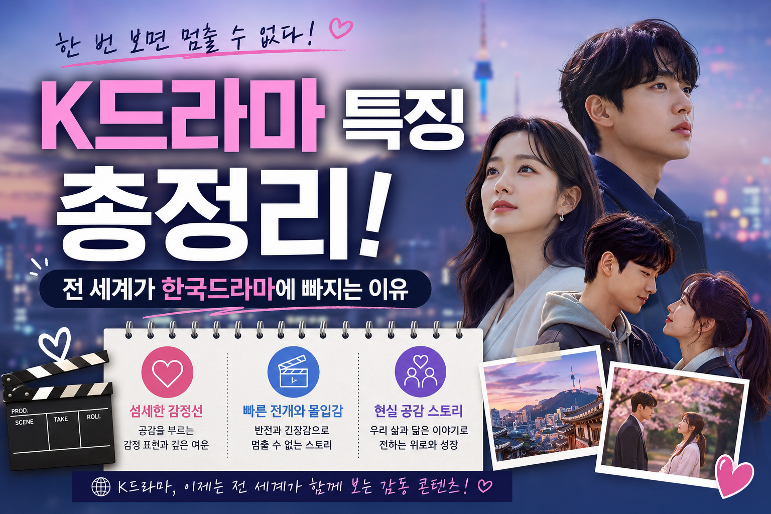K드라마 특징 총정리