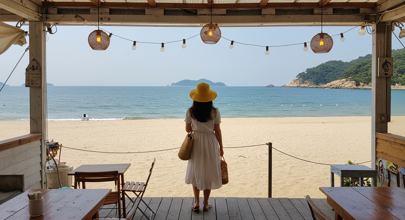 완도 명사십리해변