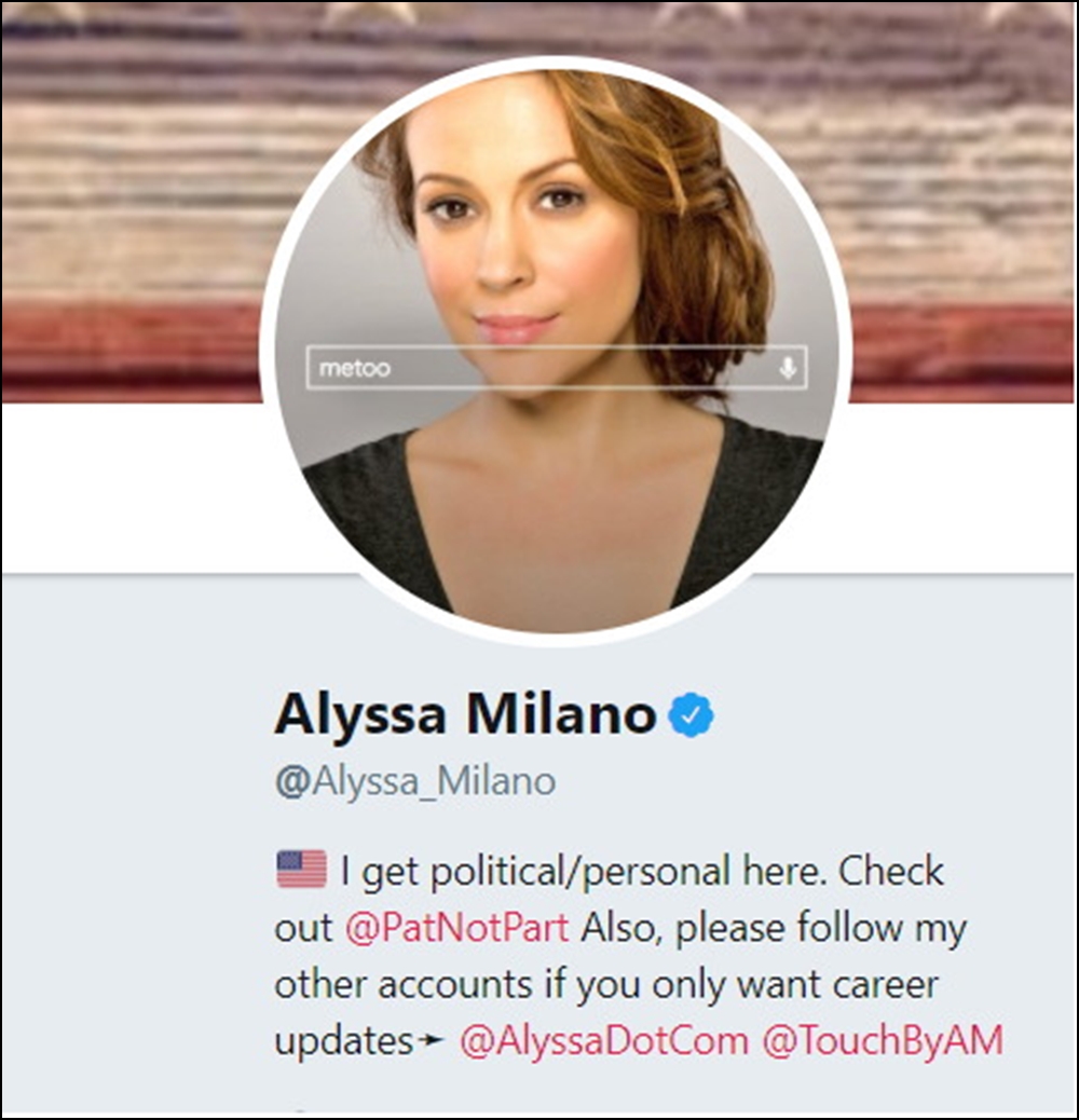 미투운동 Alyssa Milano