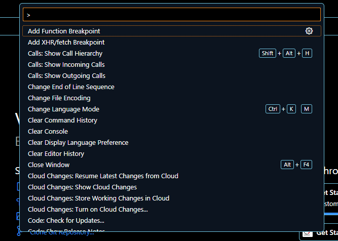 Ctrl + Shift + P로 자바 프로젝트 설치 명령어 탐색
