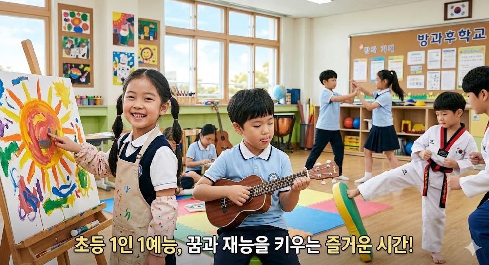 방과후 활동 사진