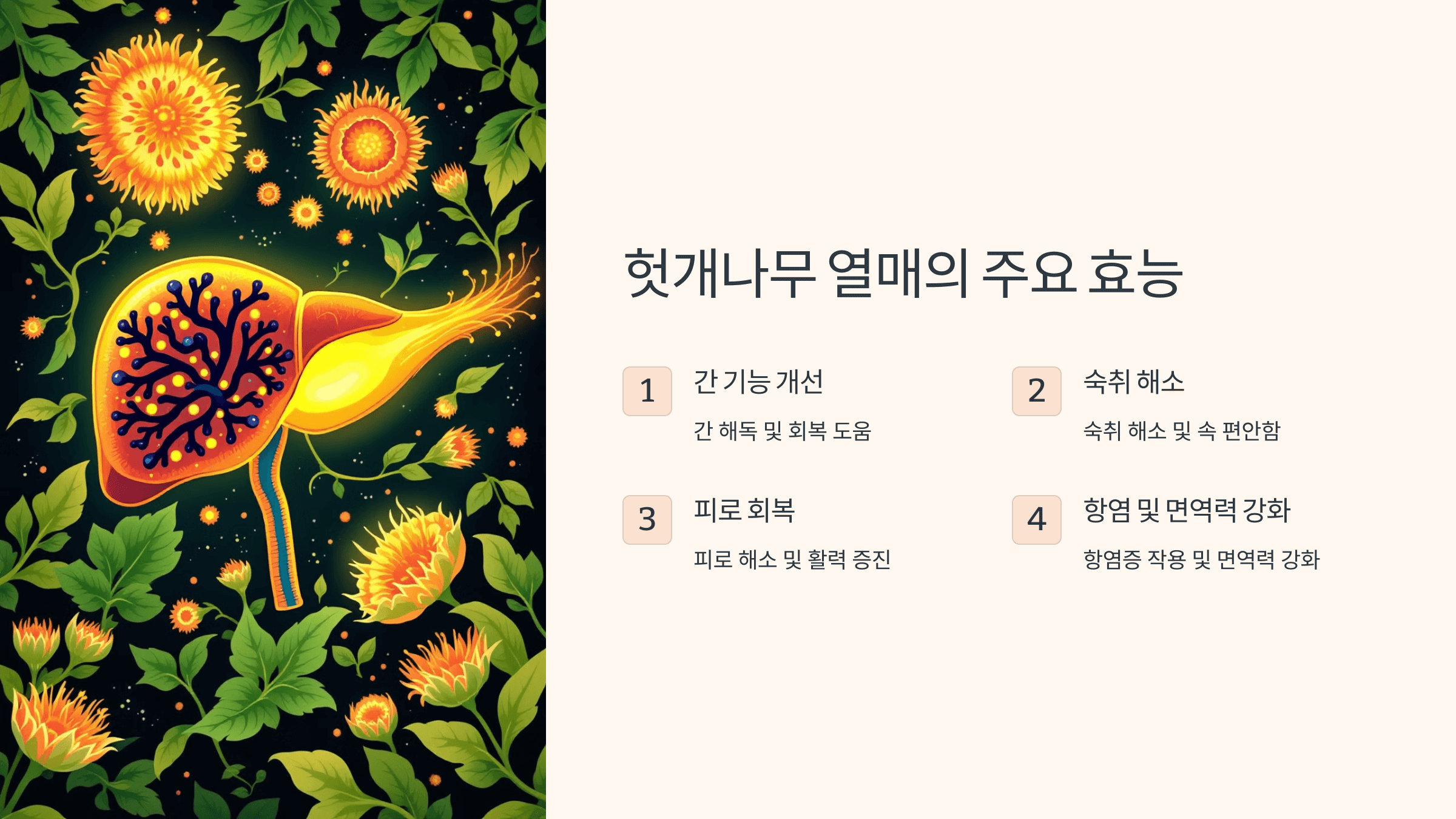 헛개나무 열매와 관련된 사진입니다.