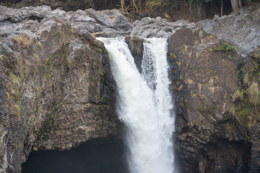 하와이 힐로 레인보우 폭포